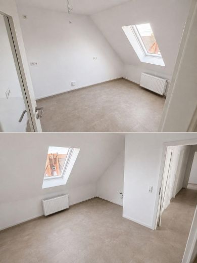 2-3 Zimmer Wohnungen: Erstbezug nach Kernsanierung – Moderne Wohnungen in zentraler Lage von Lehrte – Küche DG rechts