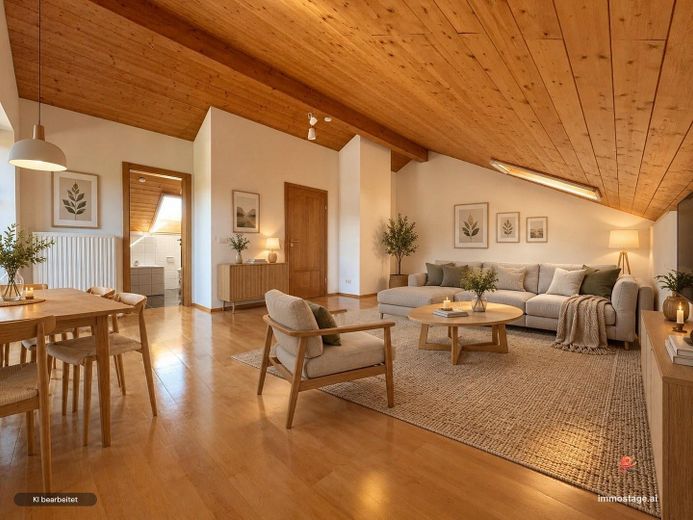 Casa pareada ideal para familias, sin comisión y de particular – Enrichtung KI-generiert