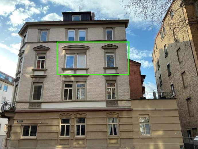 1-Zimmer Altbau-Apartment in bester Citylage - Provisionsfrei – Haus