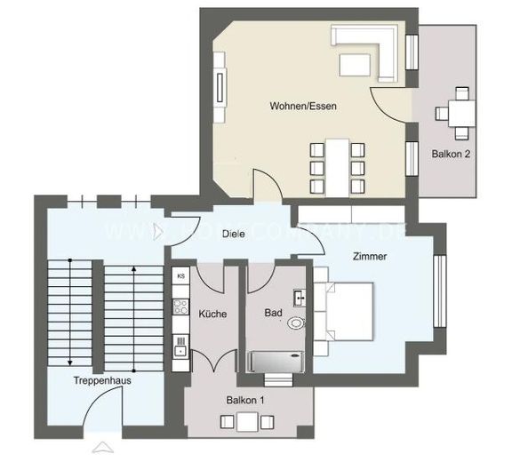 28024 HomeCompany Dresden Möbliert/Furnished 2-Zimmer Apartment  im Herzen der Radeberger Vorstadt mit 2 Balkonen max. 2 Personen – bd97ad73a04db1aa9efec1d18d5b7bc696eb140a.jpg