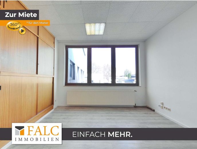 Flexible Gewerbeeinheit mit Büro &amp; Lager in Top-Lage Köln-Ehrenfeld – Büro - Fensteransicht