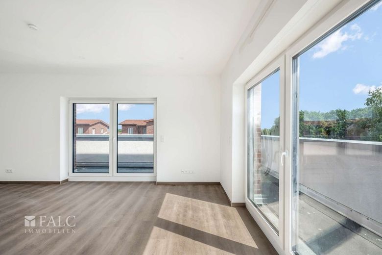 Exklusive Maisonettewohnung im Neubau - Erstbezug mit Dachterrasse – Schlafzimmer II - Dachgeschoss