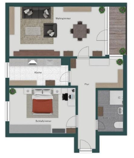 Erstbezug nach Sanierung: Helle 2,5-Zimmer-Wohnung mit Weitblick, Aufzug & TG in Heusenstamm – Foto 9