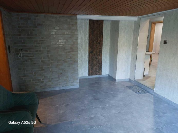 Maison individuelle avec logement indépendant, prairie en pleine nature à Friedeburg – Esszimmer