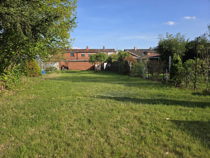 Garten Ansicht von hinten