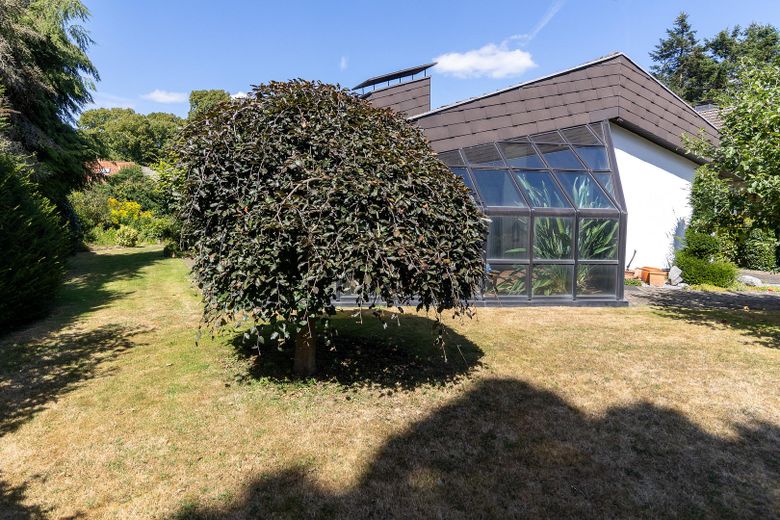 bungalow dal design moderno – Südseite des Hauses