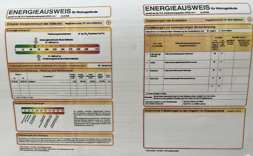 Schöne 2 Zimmer-Gartenwohnung in Ruhiger Lage – Energieausweis