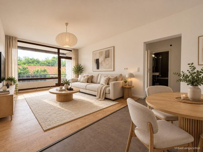 Helle 2-Zimmer-Wohnung mit zwei Balkonen in Horn-Bad Meinberg (WE27) – Konzeptbild