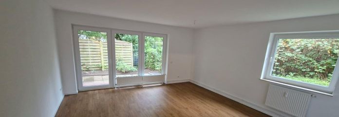Gemütliche 2-Zimmer-Erdgeschosswohnung mit Terrasse in Lüneburg zu vermieten