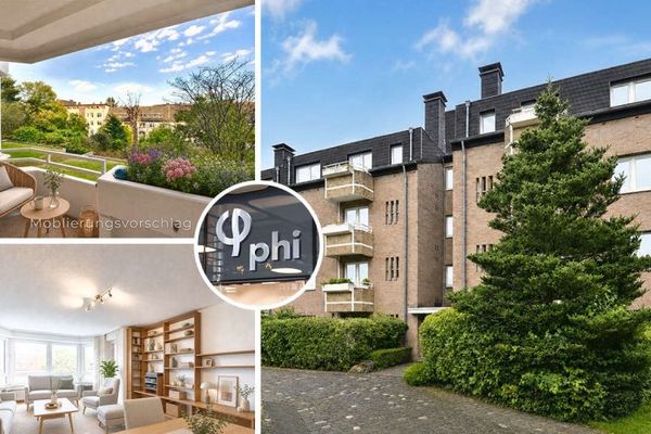 PHI AACHEN - 3-Zimmer-Wohnung mit Terrasse, Loggia und Garage in begehrter Lage im Aachener Süden!