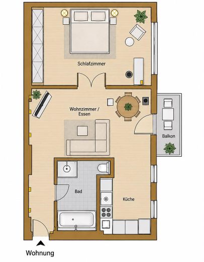 Toplocatie Wilmersdorf: Hoogwaardig gerenoveerde 2-kamerwoning – Foto 18
