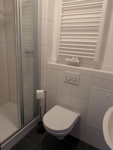 Bright 2-room apartment in the popular Nuremberg district of St. Johannis – Bad mit WC und Dusche