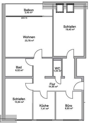 Provisionsfrei: 4-Zimmer-Dachgeschosswohnung mit Südbalkon & Garagenstellplatz in Schwachhausen – Foto 25