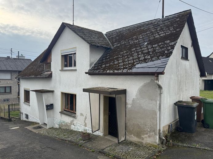 Einfamilienwohnhaus freistehend in 56244 Hartenfels - renovierungsbedürftig – Ansicht Eingänge