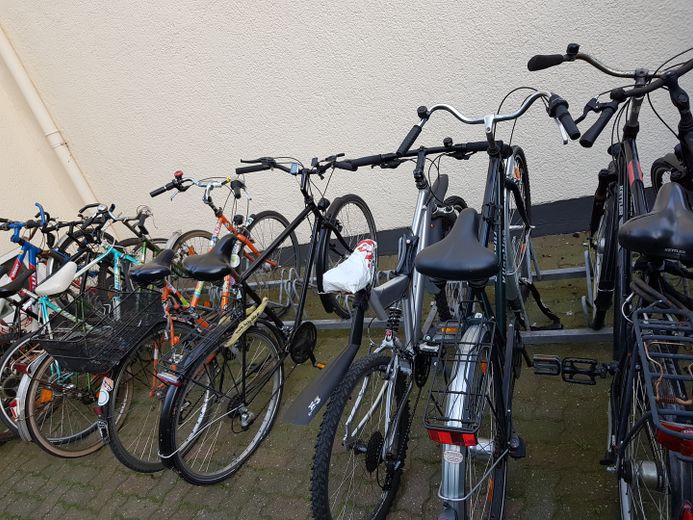 Kernsaniert: Appartement mit Balkon am Feenteich 2400 qm Garten S/W – Fahrrad-Port