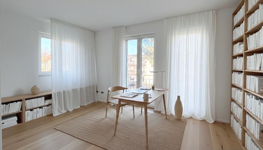 Visualisierung Arbeitszimmer