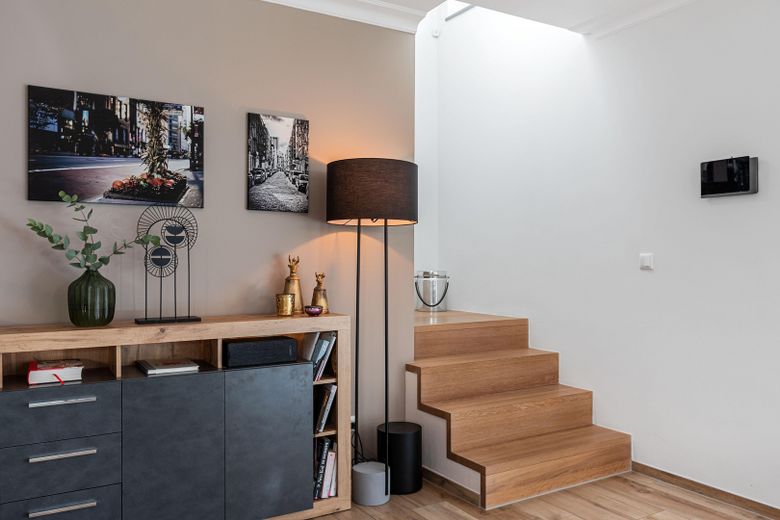 Treppe in Richtung OG