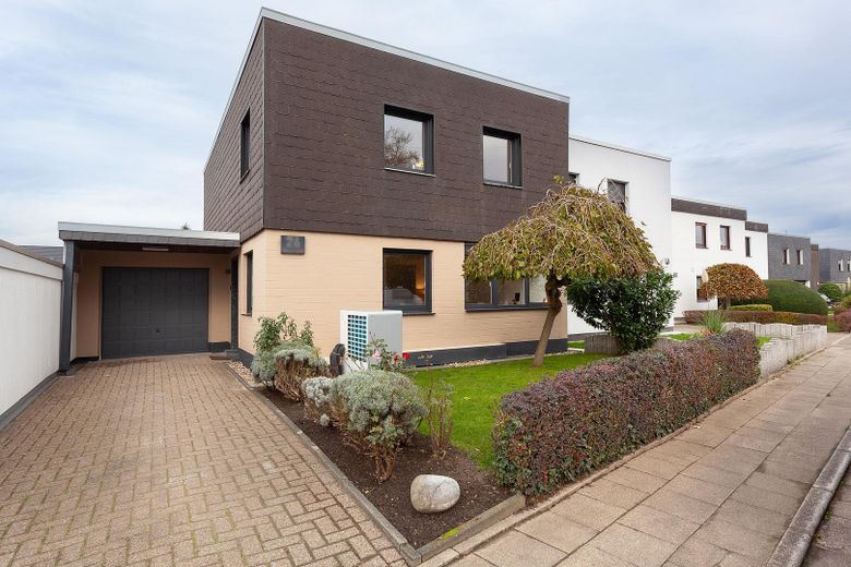 Frontansicht des Hauses