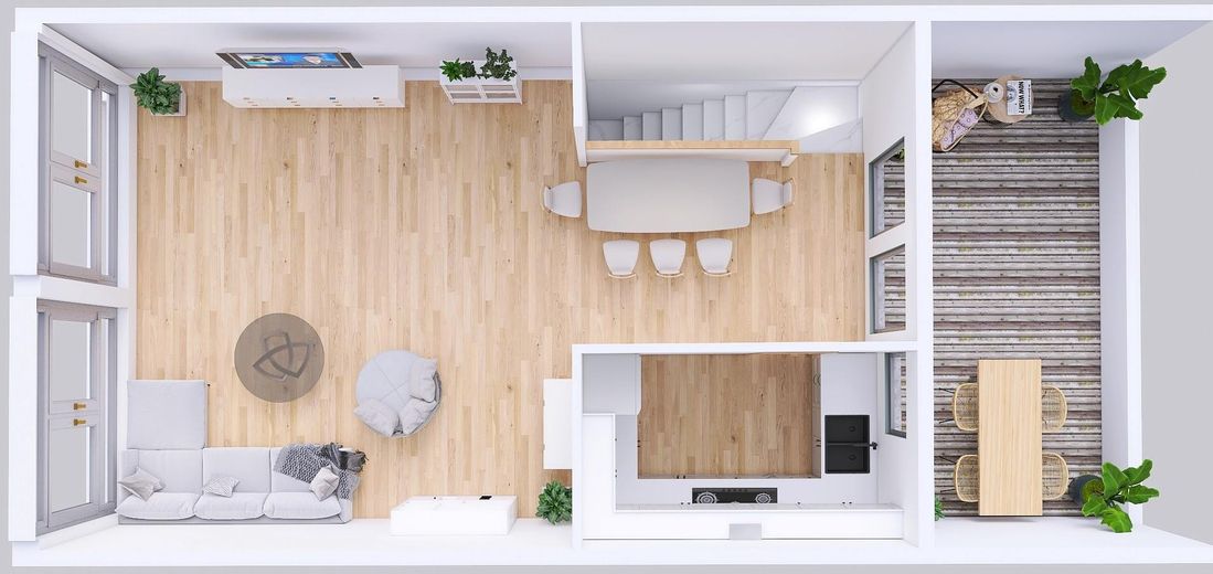 Grundriss DG - 3D Pläne