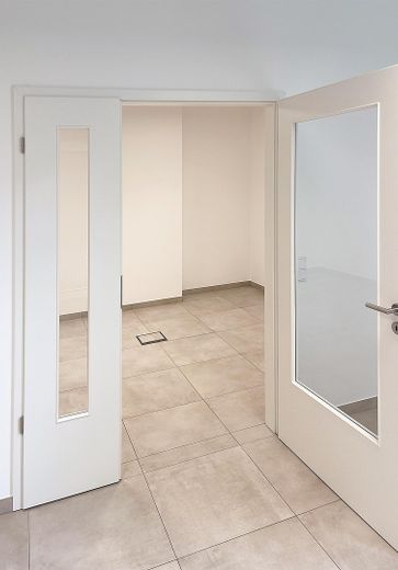 Modernes Loft mit 3,40 m Raumhöhe – Wohnen & Arbeiten in Top-Lage Pasing-Obermenzing – Schlaf-/Ankleidebereich