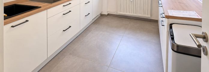 Appartement 4 pièces avec loggia à Röthenbach an der Pegnitz – Küche