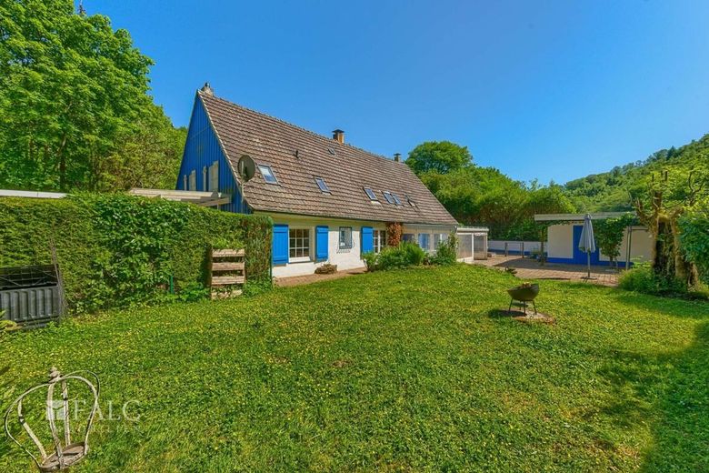 Landhaus am Wasser - inmitten natürlicher Ruhe – Blick aus dem Garten