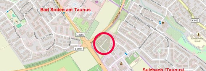 Commercial plot for office building/trades business - prime location Sulzbach/Bad Soden