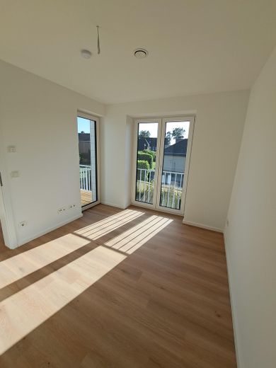 2-pokojowe mieszkanie w nowym budownictwie – Schlafzimmer