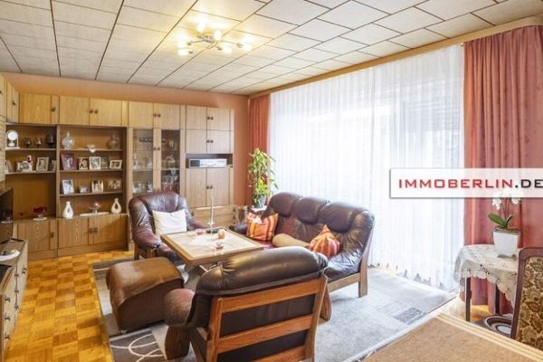 IMMOBERLIN.DE - Przyjemny dom jednorodzinny z zachodnim ogrodem i garażem w rodzinnej okolicy