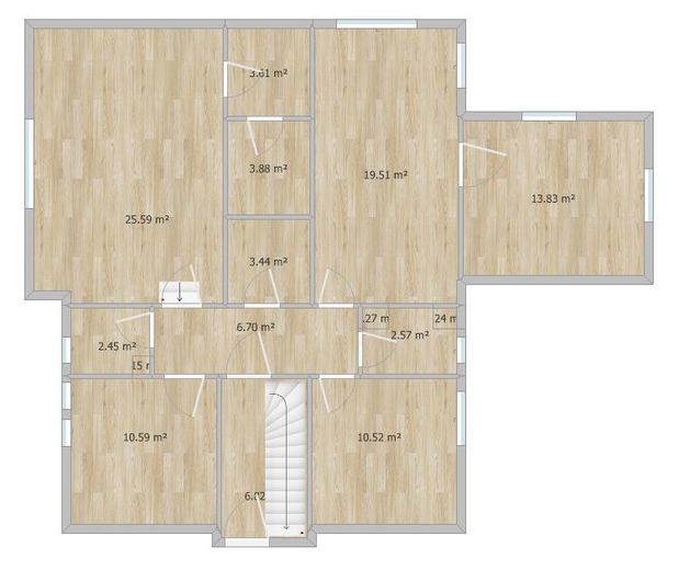4-комнатная квартира на первом этаже с садом – Grundriss