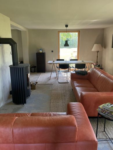 Dream property with house in the Uckermark – right in the biosphere reserve, water and forest – Wohnbereich