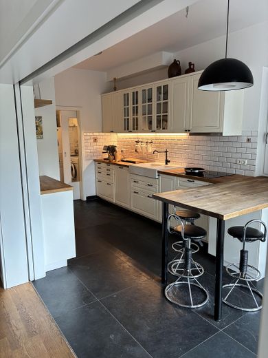 Einfamilienhaus von privat in Kallinchen bei Berlin – Kücke Blick von Wohnzimmer