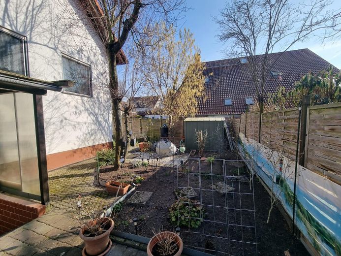 Blick auf West Garten