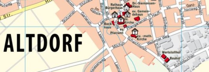 Altdorf: Großes Grundstück in bester und zentralster Lage