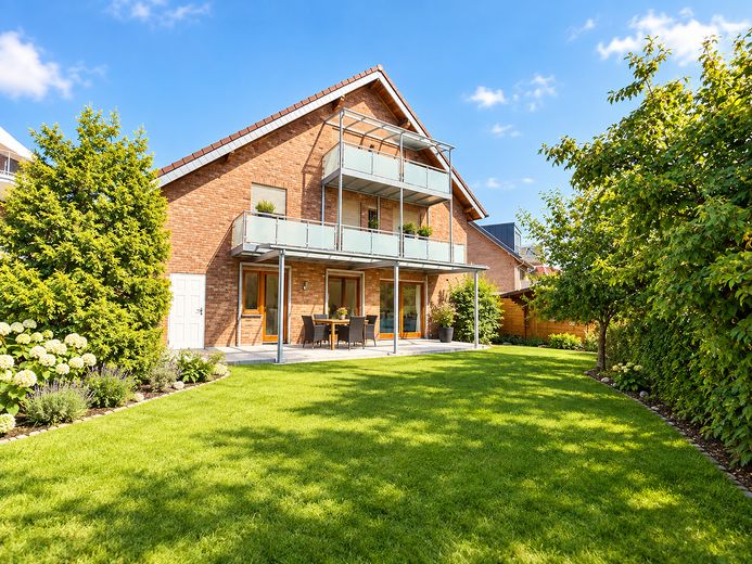 Großzügige 3-Zimmer Gartenwohnung mit Terrasse und barrierefrei in Wesseling – Erdgeschosswohnung mit Garten