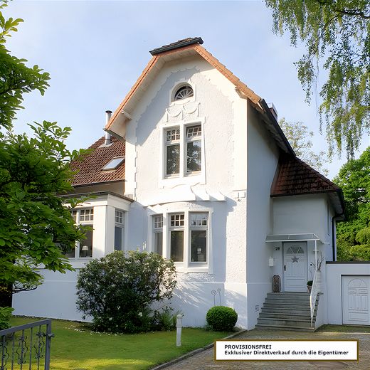 Ansicht der Jugendstilvilla