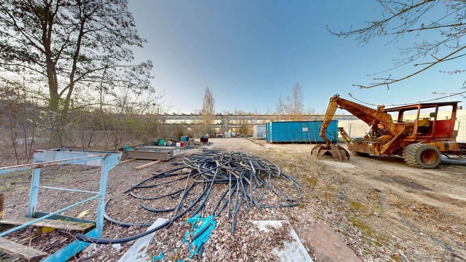 Provisionsfrei! Nähe A14 Vielseitiges Gewerbeareal auf 41.440m² mit Bunkeranlagen in Schönebeck – Sued Ansicht Grundstueck