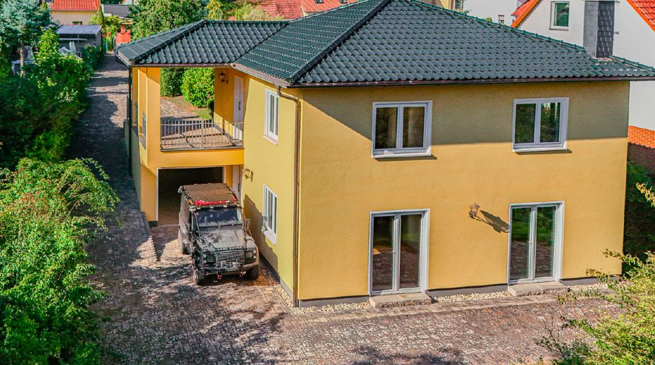 Hausansicht Gartenseite