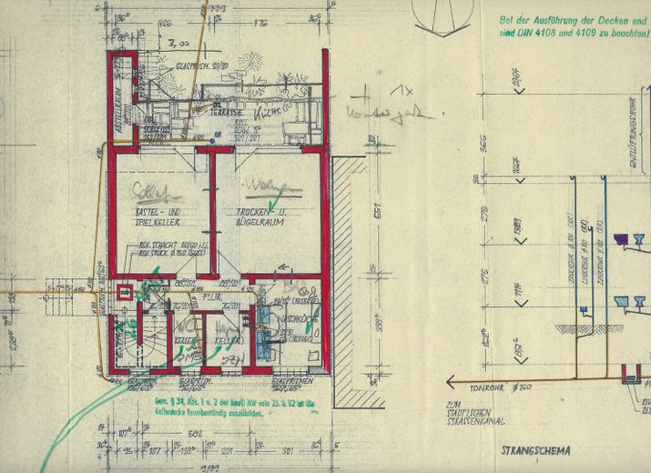 Uso proprio/investimento: edificio plurifamiliare completamente ristrutturato a regola d’arte, con 3 unità abitative di pregio su 4 piani – Grundriss Souterrain