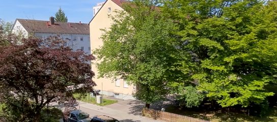 Blick aus der Wohnung 1