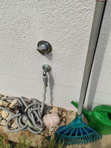 Wasseranschluss Terrasse