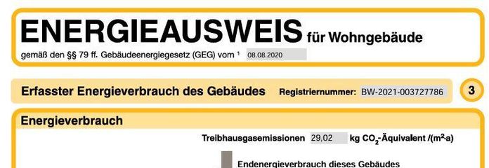 Energieausweis