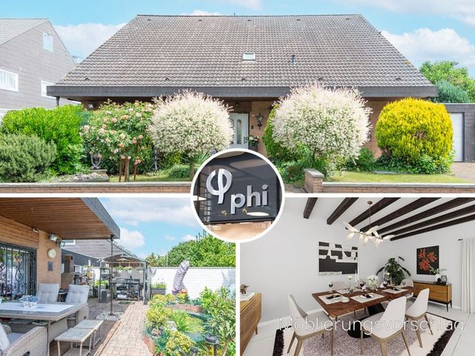 PHI KÖLN - Freistehender Familientraum mit Einliegerwohnung und zwei Garagen in Erftstadt! – Foto 1