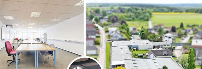 PHI AACHEN - Großzügiger Gewerbekomplex mit Hallenflächen und Verwaltung in Schleiden-Dreiborn!