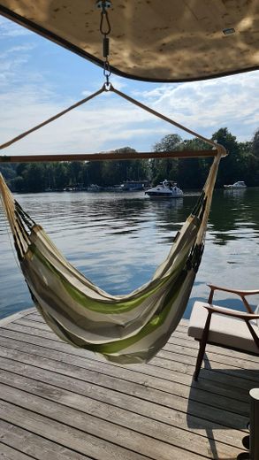 Relaxen auf d. Front-Terrasse