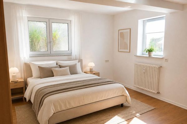 Renovierte 3,5-Zimmer Maisonette-Wohnung mit eigenem Garten!