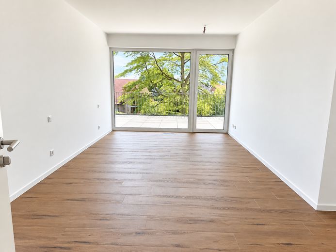Neubau-Penthouse mit großer Dachterrasse in Verl – Schlafzimmer