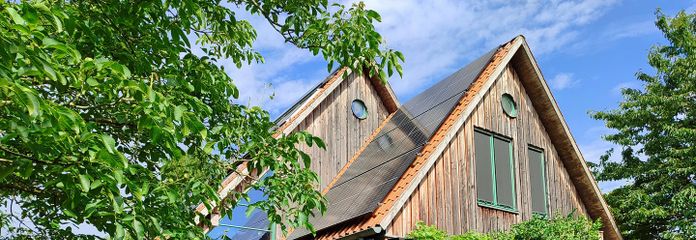 Ökologisch nachhaltiges Niedrigenergiehaus - gesund wohnen mit Lehm – Exklusives Niedrigenergiehaus