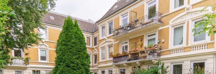 Appartement ancien loué de 3 pièces avec jardin privatif