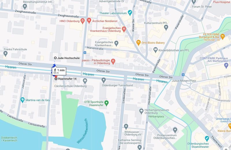 Top zentrale 2,5 ZImmer-Wohnung mit Dachterrasse und Wintergarten im Dobbenviertel – Jadehochschule gegenüber